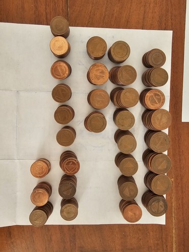 Cca 200 stück - 200, 53,7