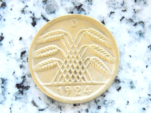 Rentenpfennig 1924 d - rentenpfennig,