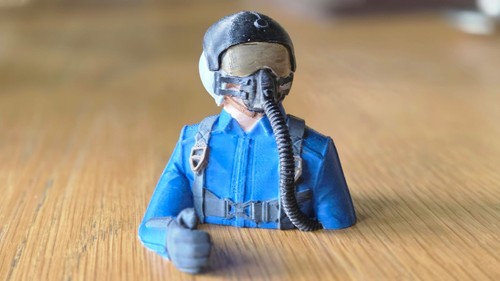 Düsenjäger pilot flugzeug - rc,