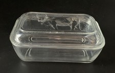 Glas Butterdose; Luminarc; L16.5cm, B10cm, H7cm