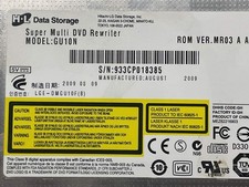 Multi dvd writer gu10n - writer, data