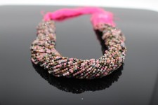 Edelsteinperlen facettiert Strang  2-4mm 40cm Kette Natursteine Heilstein