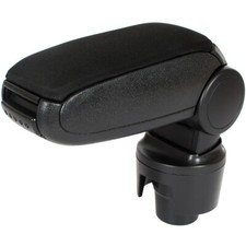 Mittelarmlehne KLAPPBAR Textil Bezug Schwarz für Seat Ibiza IV 6J ab 08-17