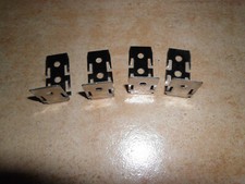 4 Neue Halter Griffmulde Grifflose Küche 2cm Winkel Befestigung Korpus Stahl