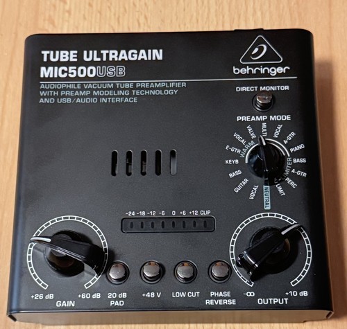 Behringer tube ultragain - behringer,