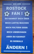 5  FC HANSA ROSTOCK   Schilder
