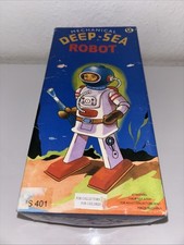 mechanical deep-sea Roboter mechanisch MS401 Blechspielzeug tin toy QSH China