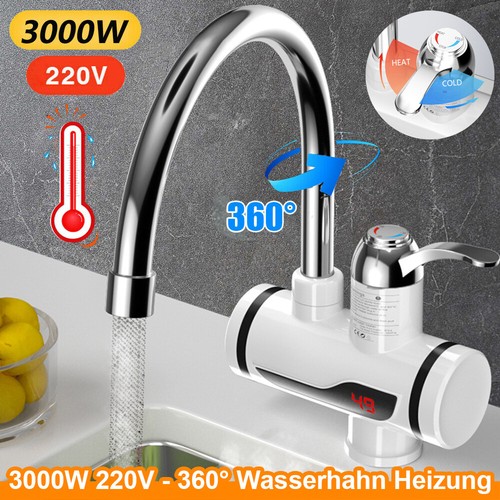 Elektrisch led wasserhahn - led,