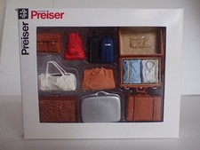 Preiser Reisegepäck 10 Stück Koffer Tasche Rucksack 45218 Spur G OVP 1:22,5  LGB