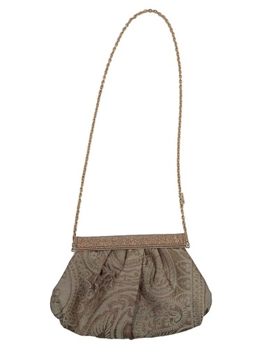 Menbur clutch gold paisley - clutch,