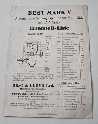 Best mark iii automatische - v, u.iii