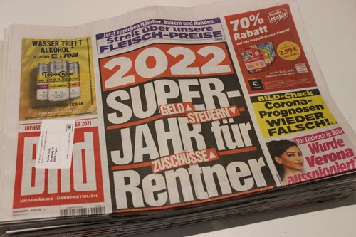 Bildzeitung 2021 - bildzeitung, 28.12.2021