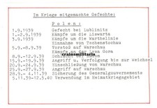 Gefechtsliste 46.ID in Polen 1939 Lublinitz Warschau Radom Warthe Tschenstochau