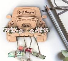 Holz Geldgeschenk Hochzeit