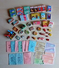 Kaufmannsladen Zubehör Schaulebensmittel Kartons Spielzeug