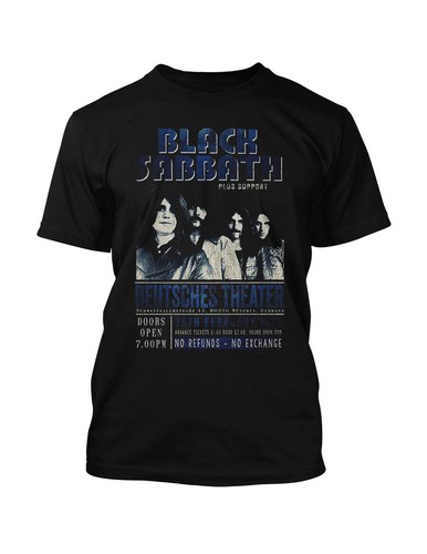 Black sabbath shirt - black,