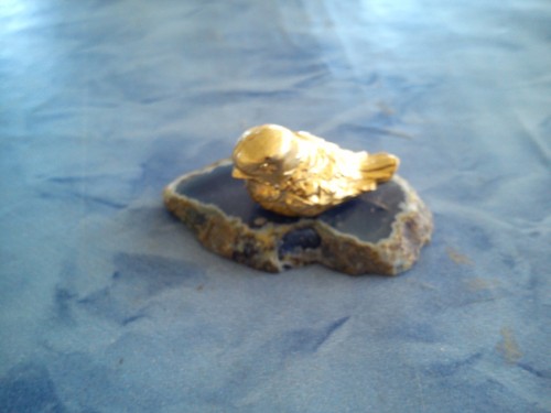 Vintage miniatur vogel aus - miniatur,