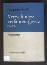 Verwaltungsverfahrensgesetz : (VwVfG) ; Kommentar. Knack, Hans-Joachim und Jost-