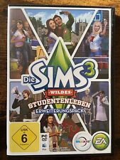 Die Sims 3: Wildes Studentenleben - PC - Spiel in Original DVD Hülle - Gepflegt