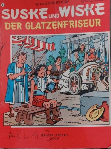 Suske und wiske comic - x, wiske,