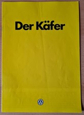 Prospekt VW Käfer  -  Ausgabe Januar 1983
