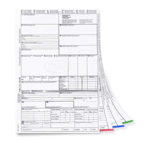 100 cmr frachtbrief - cmr,