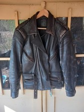 Motorradjacke Lederjacke Gr.52 Rock Punk 