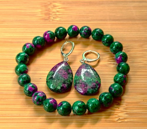 2er set naturstein - set, edelstein