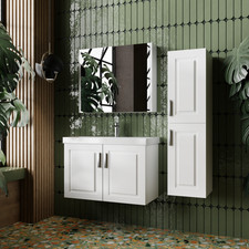 Badmöbel-Set Weiß | 60/80 |