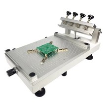Manueller siebdrucktisch - manueller,