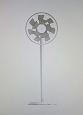 Smarter Ventilator Mi Smart Standing Fan 2 BHR4828GL, Steuerung per App,20 m³/h,