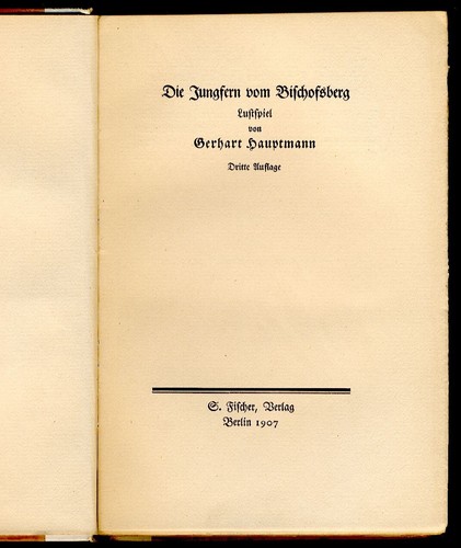 Gerhart hauptmann die - gerhart, hauptmann★die