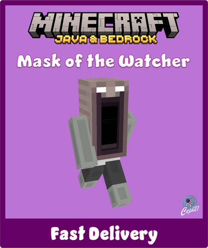 Minecraft mask of - minecraft,