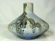 70´s design Otto Keramik " Ufo" shape pottery vase in a rare glaze variation