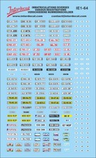 Kennzeichen diverse Nationen