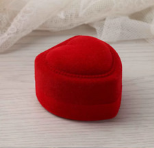 Romantische Herz Schmuckbox aus Samt für Verlobungsring, Frauentag Geschenk