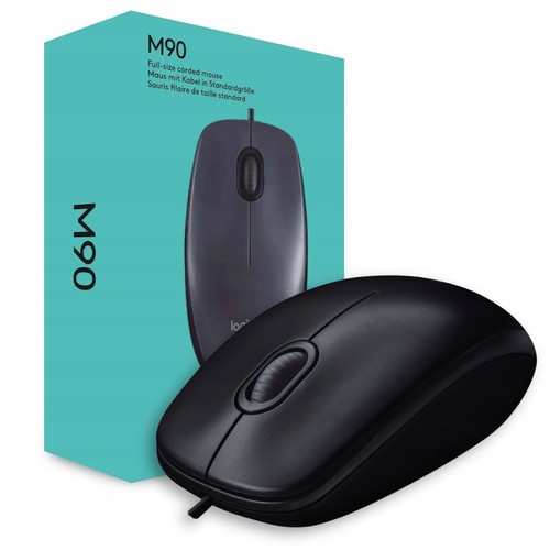 Logitech maus m90 schwarz - logitech,
