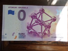0 Euro Schein, Atomium Brüssel, 2019-2, ZEAM010606