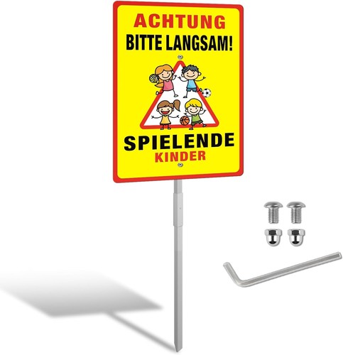 Aluminium achtung spielende - aluminium,