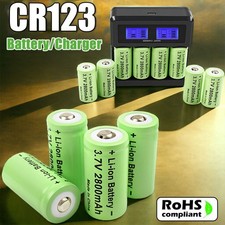 2800mAh 3,7V CR123 CR17345