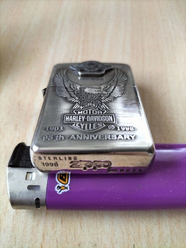 Zippo sterling silver 95th - zippo,