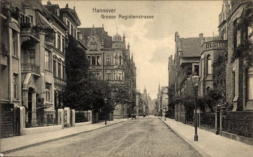 Hannover niedersachsen - ak, in