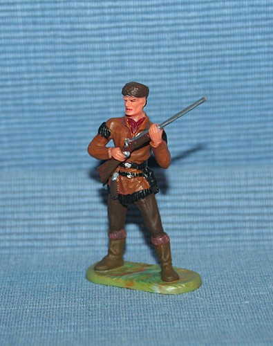 Elastolin figur trapper - figur:, /
