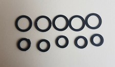 Vintage Ronson Benzinfeuerzeug Ersatzteile.  10 Tankdeckeldichtungen