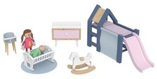 Playtive Puppenhaus Möbel Puppenstube - Kinderzimmer