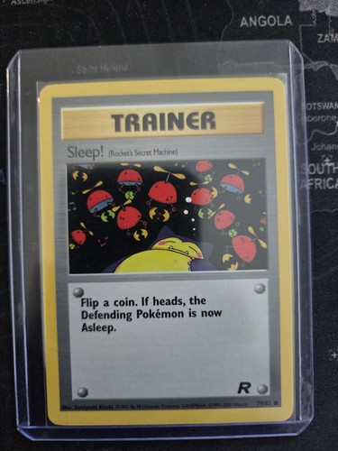 Pokemon sleep relaxo vintage - sleep!,