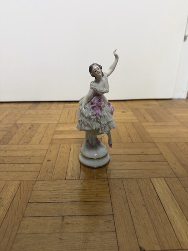 Porzellan figur tänzerin - porzellan,