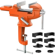 Schraubstock 360°, 75mm