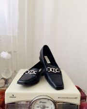 Schwarze Elegante Echtleder