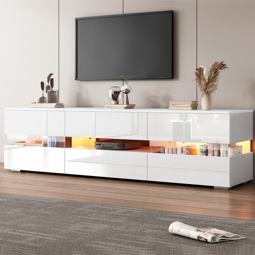 Schrank mit led - tv,